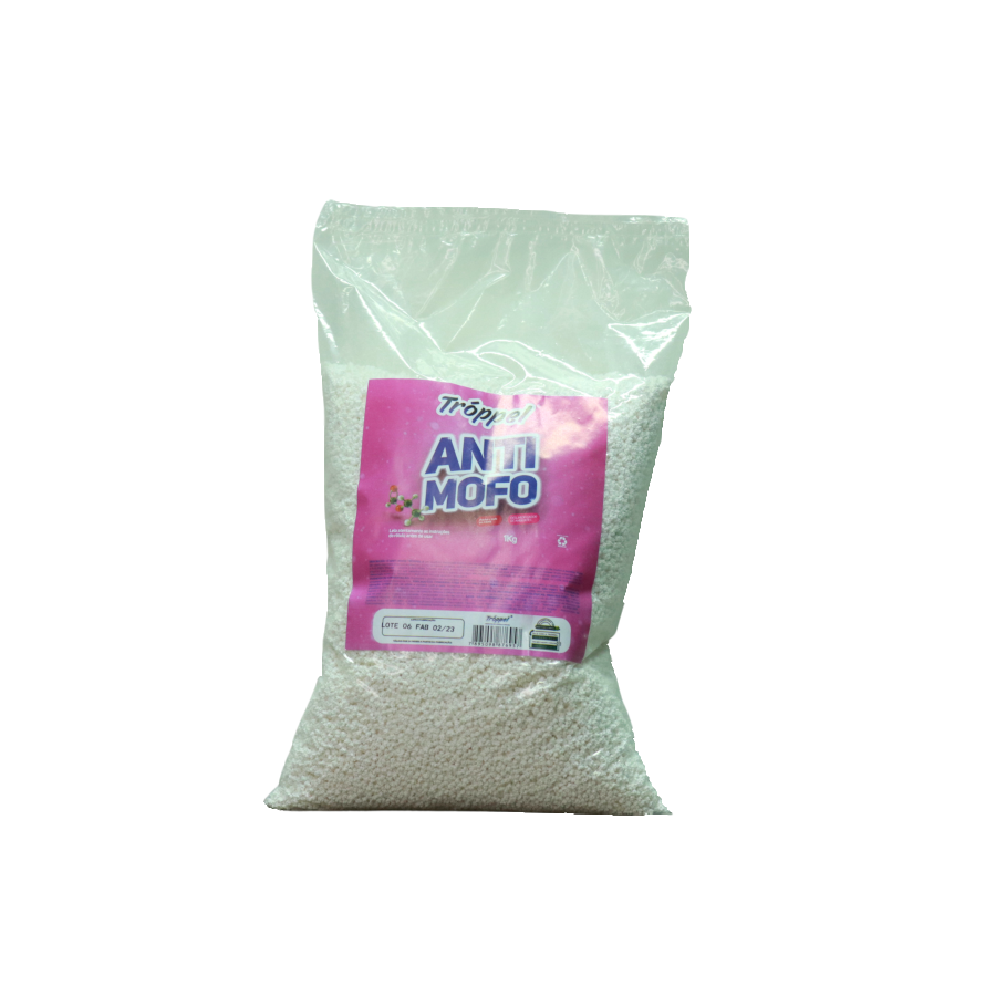 saco de 1 kilograma do anti mofo tróppel